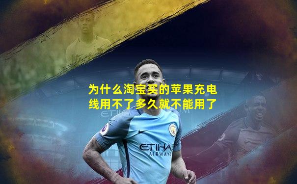 为什么淘宝买的苹果充电线用不了多久就不能用了