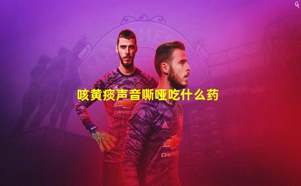 咳黄痰声音嘶哑吃什么药