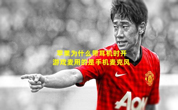 苹果为什么带耳机时开游戏麦用的是手机麦克风