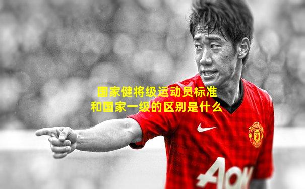 国家健将级运动员标准和国家一级的区别是什么