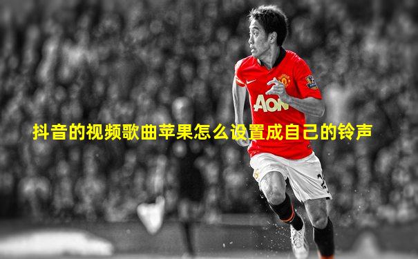 抖音的视频歌曲苹果怎么设置成自己的铃声