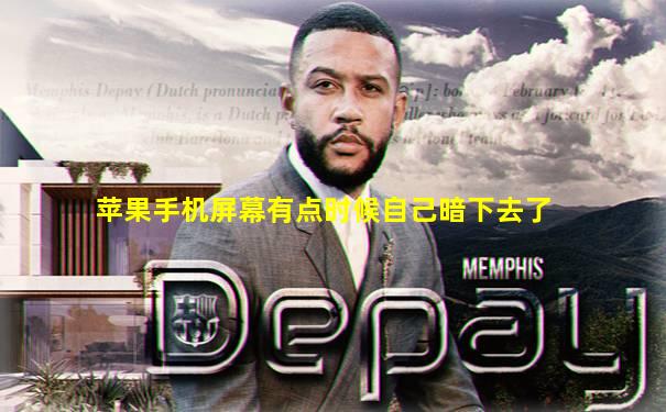 苹果手机屏幕有点时候自己暗下去了